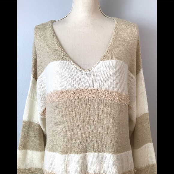 Soft Surroundings V-neck Tunic Sweater Size 1X - Picture 2 of 8
